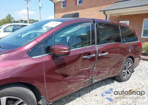 2018 Honda Odyssey Elite from USA, damaged, VIN 5FNRL6H93JB045733